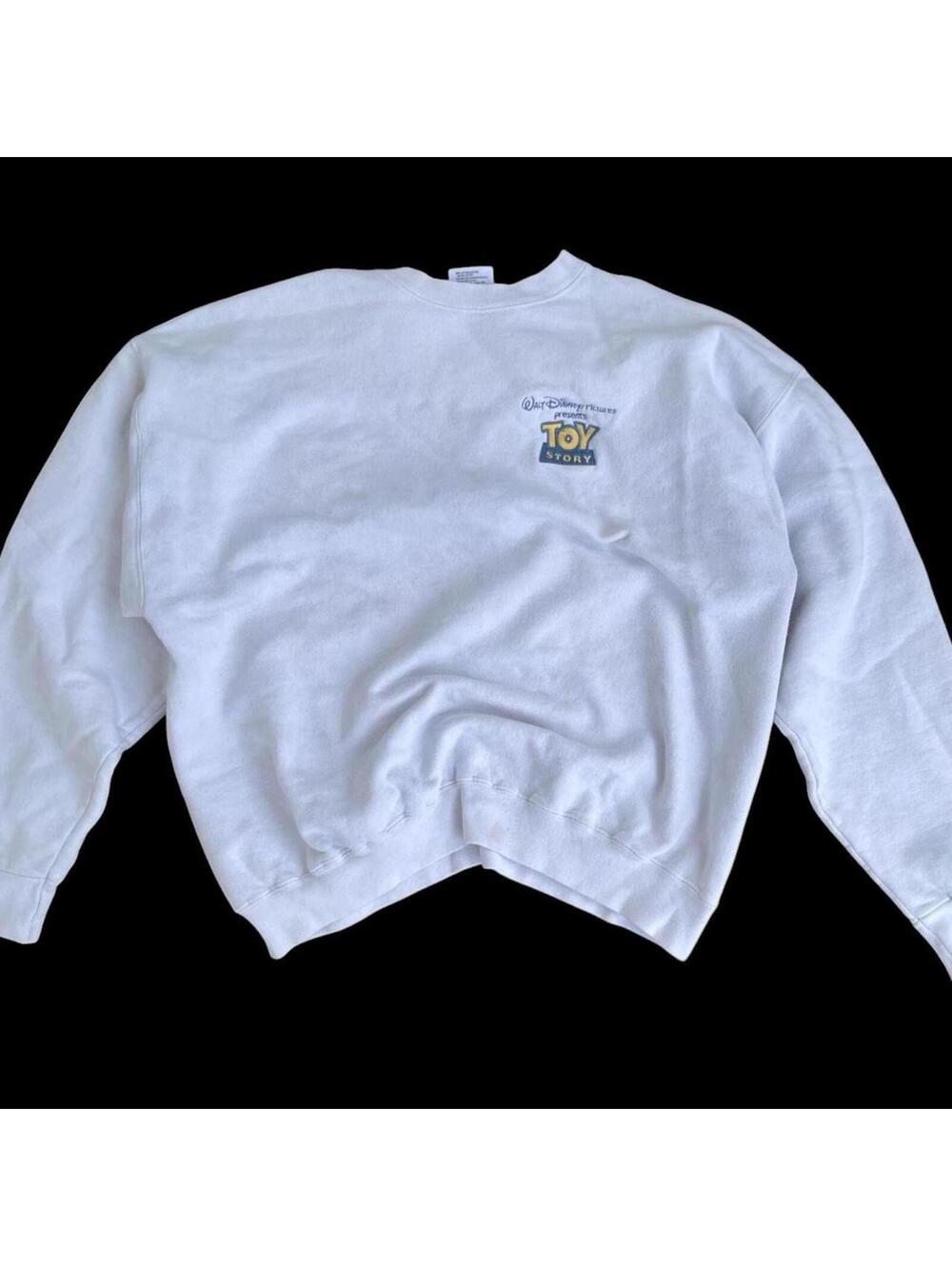 Disney Women's White Sweatshirt